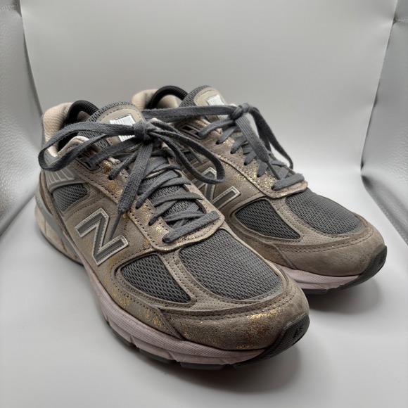 New Balance Shoes - New Balance 990v5 "Moonbeam Silver" Casual Shoes Women's Size 10B W990MB5‎